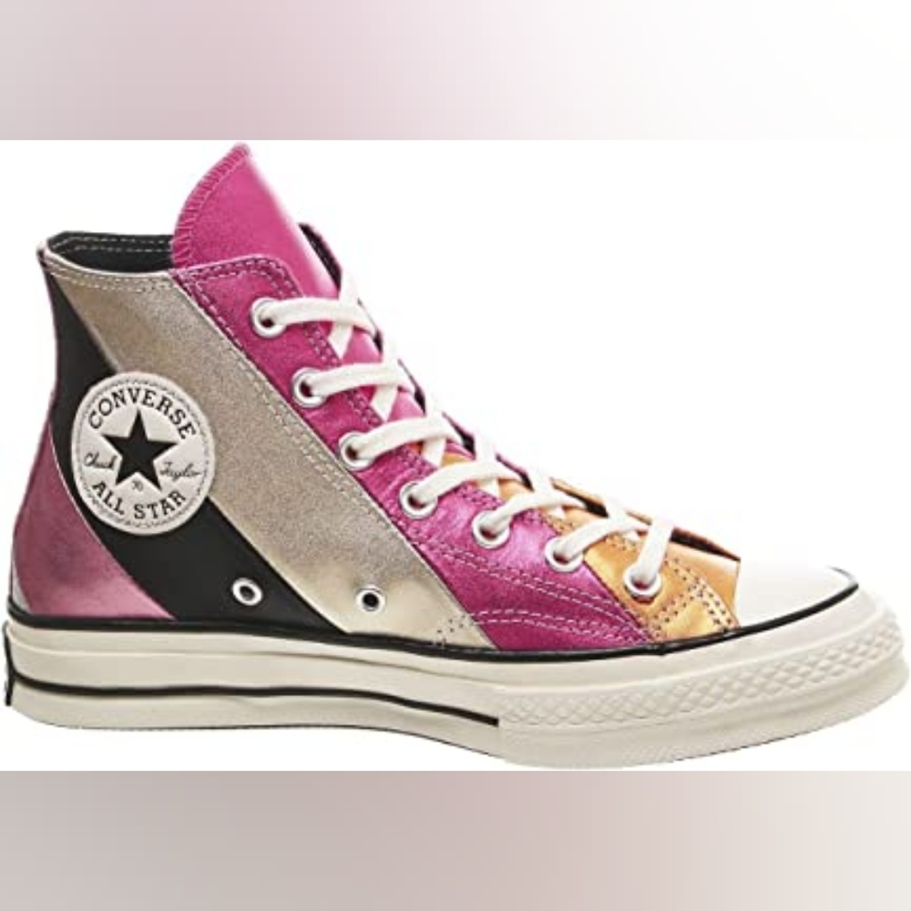 Converse Chuck Taylor Metallic Rainbow Hi Tops Sz 5.5 565866C All Star 70